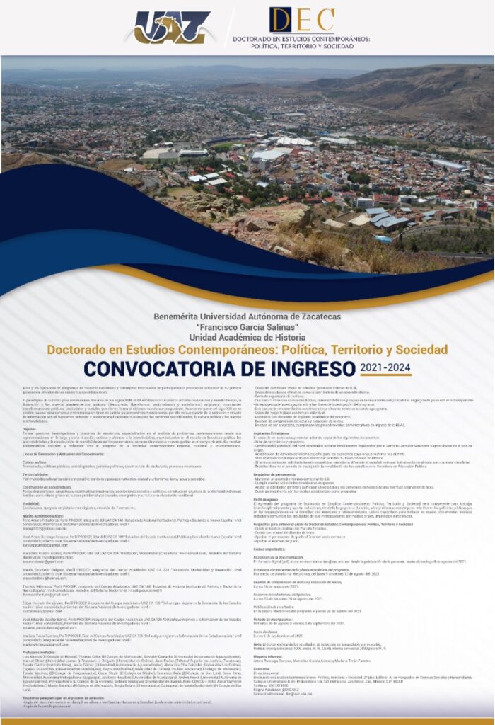 Convocatoria DEC